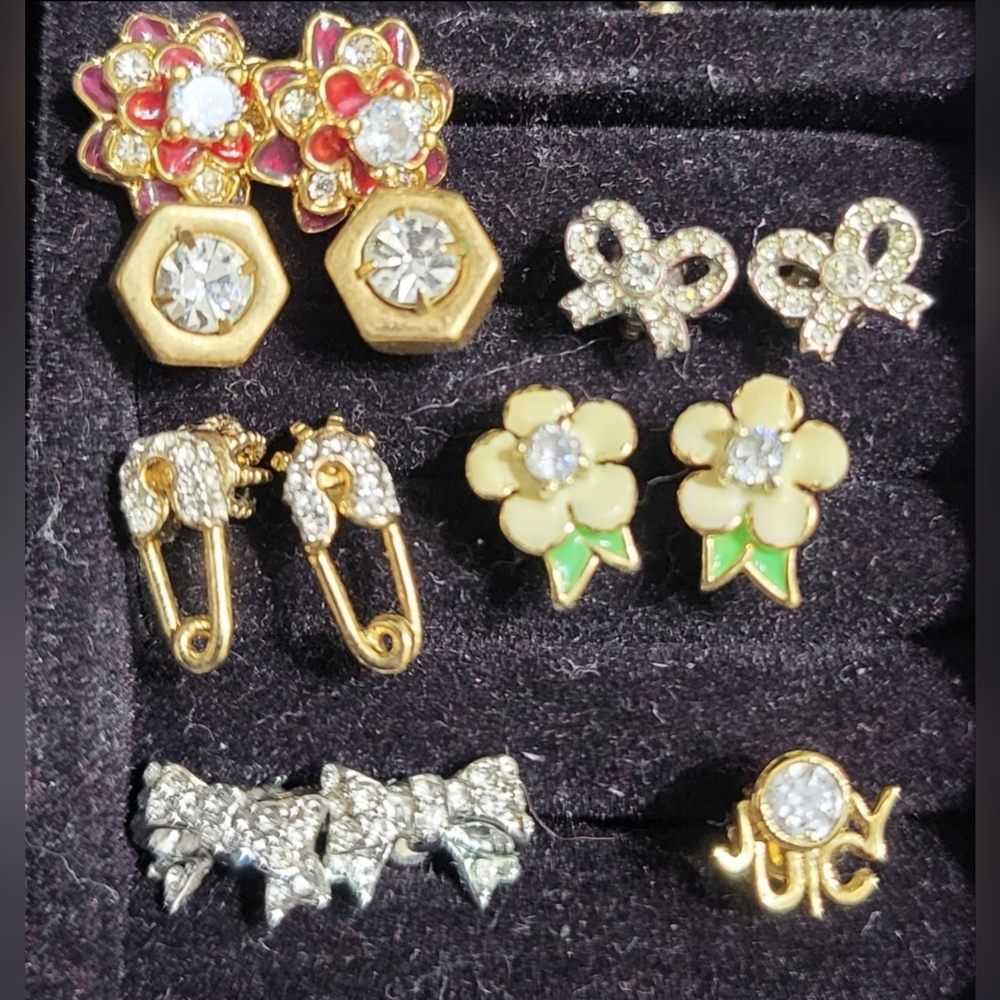LOT Juicy Couture Earrings